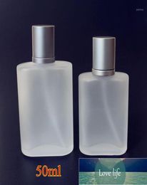 Packing Bottles 1PC Frosted 30ml 50ml Glass Empty Perfume Spray Atomizer Refillable Bottle Scent Case With Travel Size Portable17527429