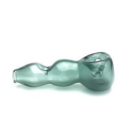 Mini Glass Pipe with 25mm Colorful Heady Glass Bowl 3 Inch Thick Pyrex Smoking Tobacco Pipes