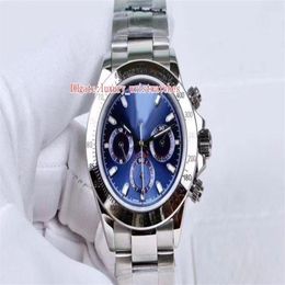 4 Colours Cosmograph Wristwatches 116509 116500 116520 40mm Stainless Steel No chronograph 2813 Movement Automatic Mens Watch Watch294p