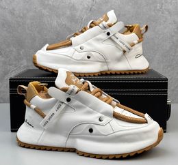 Männer Schuhe Plattform Sneakers Klassiker gedrucktem atmungsaktives Top Designer Erhöhen