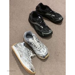 Botteega Orbit Sneaker Designer Shoes 2024 Women Mens Fashion Sneakers Fashion Casual Mesh Silver Sports Female Couple Old Male