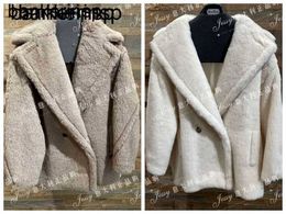 Alpaca Coat Maxmaras Wool Coat Same Material Italy MAXMARA 2024 Spring/Summer sleeved