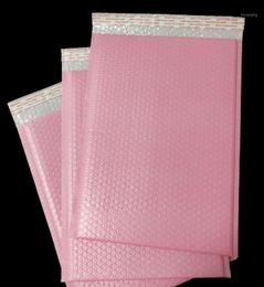 50Pcs 3 sizes Pink Plastic Bubble Bag Self Sealing Bubble Envelope Waterproof Poly Mailer Mailing Bags Business Supply12838864