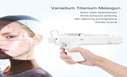 New Mini Portable Vanadium Titanium Crystallite Instrument Mesotherapy Meso Gun Device Skin Rejuvenation Wrinkle Removal Hydro Lif1808923