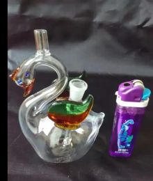 Height Bongglass Klein Recycler Oil Rigs Water Pipe Shower Head Perc Bong Glass Pipes Hookahs ZZ