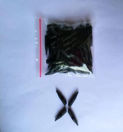 100pcspack 1RL Disposable Black Tattoo Permanent makeup Plastic needle capsTips for BIOTOUCH tattoo machine9741012