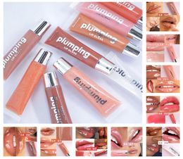 Makeup Moisturising Plumping Lipgloss Cherry Glitter Lip Gloss Lip Plumper Nutritious Lipstick Mineral Oil Clear Lip Gloss 9 Color6896812