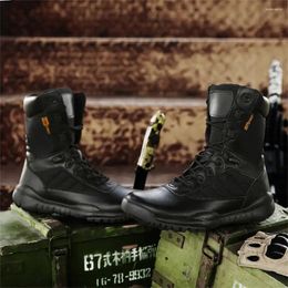 Boots Slip Resistant Laced Men's Ankle Boot High Tops Sneakers Green Men Shoes Sport Snekaers Womenshoes Portable Top Sale