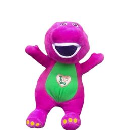 25PCS 30Cm Stuffed Animals Singing Friends Dinosaur Barney 12 I Love You Plush Doll Toy Gift For Kids