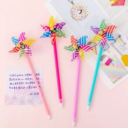 30pcs Windmill Ballpoint Pen Cute Pens for Girls Aesthetic Stationery Original Novel Pens Set Ball Point Pen Funny 240109