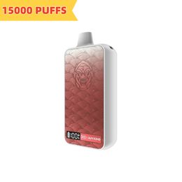 Jam King vape puff bars 15000 Puffs 12 Flavors 24ml Juice Disposable E Cigarette Screen Display 2% 3% 5% Crystal Vape Mesh Coil Rechargeable Vaper 650mAh Battery