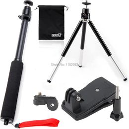 Monopods Action Cameras Monopod Stick+clamp Mount+tripod for Cam Hdr As20 As15 As100v As30v Az1 As200v Fdrx1000v Aee Accessories