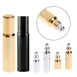 Packing Bottles Wholesale Roller Ball Essential Oil Bottles Uv Travel Empty Mini 5Ml / 10Ml Separate Glass Per Drop Delivery Office Sc Dh0Nw