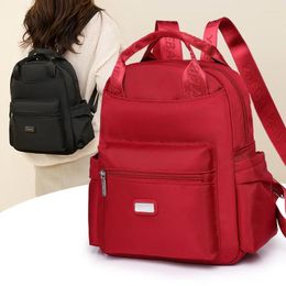 School Bags Waterproof Teenage Bookbag Nylon Rucksack Fashion Girl Backpack Women Shoulder Bag High Schoolbag Black Mochila Sac