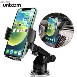 Cell Phone Mounts Holders Sucker Car Phone Holder Mobile Phone Holder Stand in Car Dashboard Windshield Cell Phone Support For YQ240110