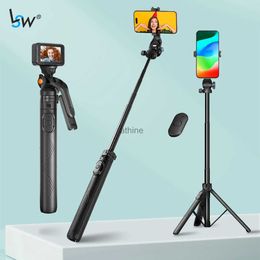 Selfie Monopods Selfie Stick Tripod Stand with Wireless Remote 360 Rotation Ball Head for Selfie/Video Recording/Live Streaming/Vlogging YQ240110