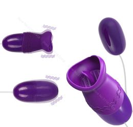 Massage Multispeed Tongue Oral Licking Vibrator USB Vibrating Egg Gspot Vagina Massage Clitoris Stimulator Sex Toys for Women Se7505846