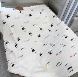 Brand kids Blanket designer Knight print newborn Swaddling Size 90*115 CM Comfortable and warm infant Knitted quilt Jan10