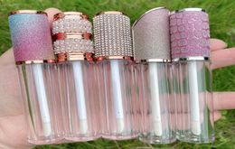 100pcs Empty Transparent Lip Gloss Tubes Plastic Lip Balm Tube Lipstick Mini Sample Cosmetic Container With Silver Cap9511970