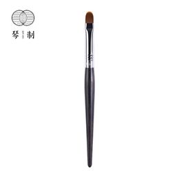 Brushes Qinzhi Professional Handmade Make Up Brush G064 Medium Concealer Cream Eye Shadow Brush Resilient Synthetic Fiber Makeup Brushes