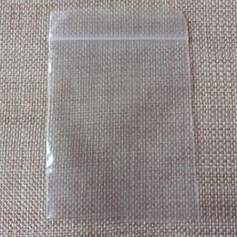 Jewelry Pouches 1000pcs 14x20cm White Ziplock Bags Clear Plastic Transparent Pe Zip Lock Bag For Cloth/gifts/Jewelry Packaging Display