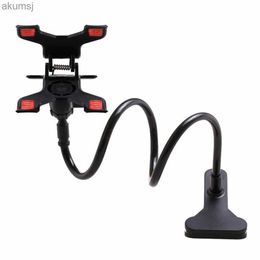 Cell Phone Mounts Holders Mobile Holder Flexible Adjustable Cellphone Clip Support Telephone Home Bed Desktop Mount Bracket Smartphone Stand YQ240110