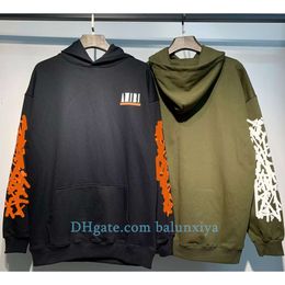 Men Hoodies Fashion sweatshirts handsome hoodies sports top high street Sweatshirts designer hoodies sportswear Black Pullover Couple hoodies streetwears 872