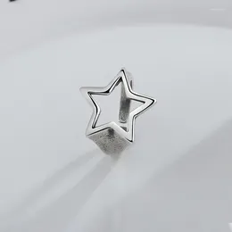 Cluster Rings Retro Hollow Five-Pointed Star Ring For Male Female Personalised Thai Silver Jewellery Simple Versatile Index Finger KOFSAC