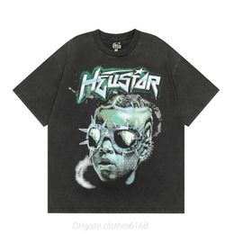 Ew Black Hellstar Shirt Me T Shirt Wome Desiger Shirts New Tshirt America Tredy Brad Hell Star Red Face Tee Hells Boes Skull Me Shirt Summer 100% 30