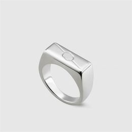 Designer Ring Silver Rings 925 Men Ring Luxury Jewelry Rings For Women Size 6 To 11 Gift Fashion Bijoux Anneaux