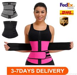 Customise Logo Women Body Waist Shapers Slender Slimming Belt Neoprene Sweat Shapewear Toned Muscles Band Waist Wrap Corset7694793