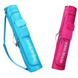 Mats Fitness Sports Yoga Mat Bag Multifunction Pocket Yoga Carrier Knapsack Large Capacity Storage Yoga Mat Holder
