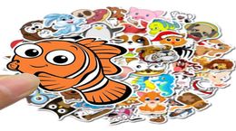 103050PCS Kawaii Animal Cartoon Stickers Car Motorcycle Luggage Guitar Skateboard Waterproof Classic Toy Kid Decal Stickers Car4842762