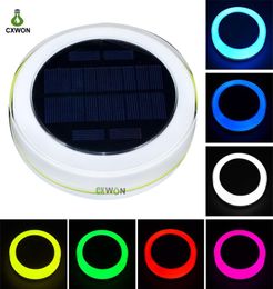 Solar Powered Pool Lamp RGB LED Underwater Lights Outdoor Swimming Pool Fountain Lights Water Float Pond Lighting Lamp9242532