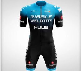 Racing Sets HUUB Summer Mens Cyclling Skinsuit Trisuit Triathlon Cycling Jersey Ciclismo Swimming Running Bike Jumpsuit Ropa Hombr8667505