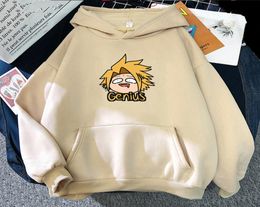 Anime My Hero Academia Hoodies Men Funny Japan Cartoon Ahokao Kaminari Denki Graphic Clothes Harajuku Winter Women Sweatshirt8804241