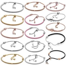 Bangles Hot 925 Silver Delicate Adjustable Snake Bone Women Bracelet, Suitable For Primitive Women High Quality Fashion Charm Jewellery