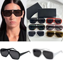 High quality UV400 resistant sunglasses for women luxurious rectangular frame goggles designer fashion street photo sunglasses top packaging box SL569