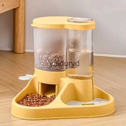 Dog Bowls Feeders Large Capacity Dog Feeder Automatic Cat Drinker Water Food Dispenser Pet Drinking Feeding Bowl For Dogs Cats Food Storagevaiduryd