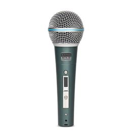 BETA58 High Quality Professional Handheld Wired Microfone Mic Dynamic Microphone For Karaoke Live Vocal Performance 240110