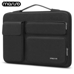 Laptop Cases Backpack 360 Protective Laptop Sleeve Bag MacBook Air/Pro 13-13.3 inch Notebook Pro 14 inch M2 M1 Surface Book Dell HP Lenovo Briefcase YQ240111