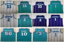 Whole Good Quality Embroidery Vintage Mike Bibby Jersey Shareef Abdur Rahim Reeves Jersey Tyrone Muggsy Bogues Alonzo Mourning9677325