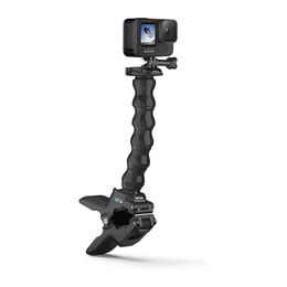 Tripods GoPro Original Jaws Flex Clamp Mount with Adjustable Gooseneck GoPro Hero 9 8 7 6 5 4 Max DJI Osmo Camera Tripod Accessory