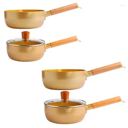 Cookware Sets Kitchen Tool Nonstick Saucepan Milk Pan Soup With Lid And Without 2 Type Dropship