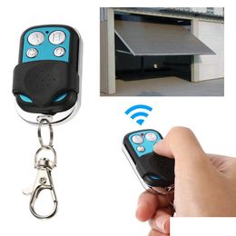 Remote Controlers 43Hz Wireless Control Switch Receiver Rf 4 Button Duplicator Copy Code Cloning Key For Car Gate Garage Door Drop D Dhqt6