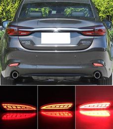 2PCS Reflector Rear lamp Car LED Fog Bumper Brake Light Dynamic Signal For Mazda 6 Atenza For Mazda 3 Hatchback 2019 20208682378