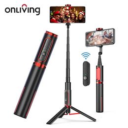 Monopods Selfie Stick Tripod Monopod with Mobile Phone Holder Suitable Bluetoothcompatible for Live Video Calls Between Ios and Android