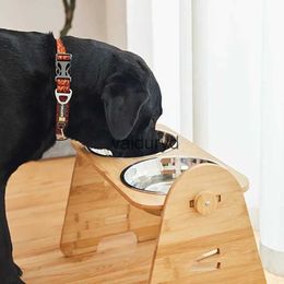 Dog Bowls Feeders Elevated Pet Dog Bowls Stainless Steel Bowls Raised Dog Accessories Dogs Holder Feeder for Small Medium Pet chienvaiduryd