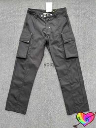 Men's Pants 2022 Loose Fit 1017 ALYX 9SM Bule Pants Men Women lti Poets 1 1 ALYX Pants Metal Button Cargo Trousersyolq