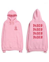 19ss Hip Hop Hoodies Men I Feel Like Pablo Streetwear Hoodie Sweatshirts Letter Print Hoodie Club12836790